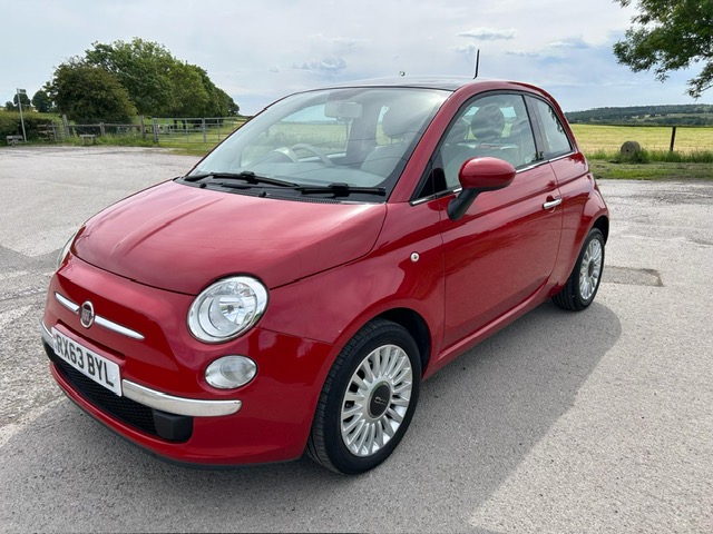 FIAT 500 LOUNGE, 1.2. 13-63 PLATE - Image 4