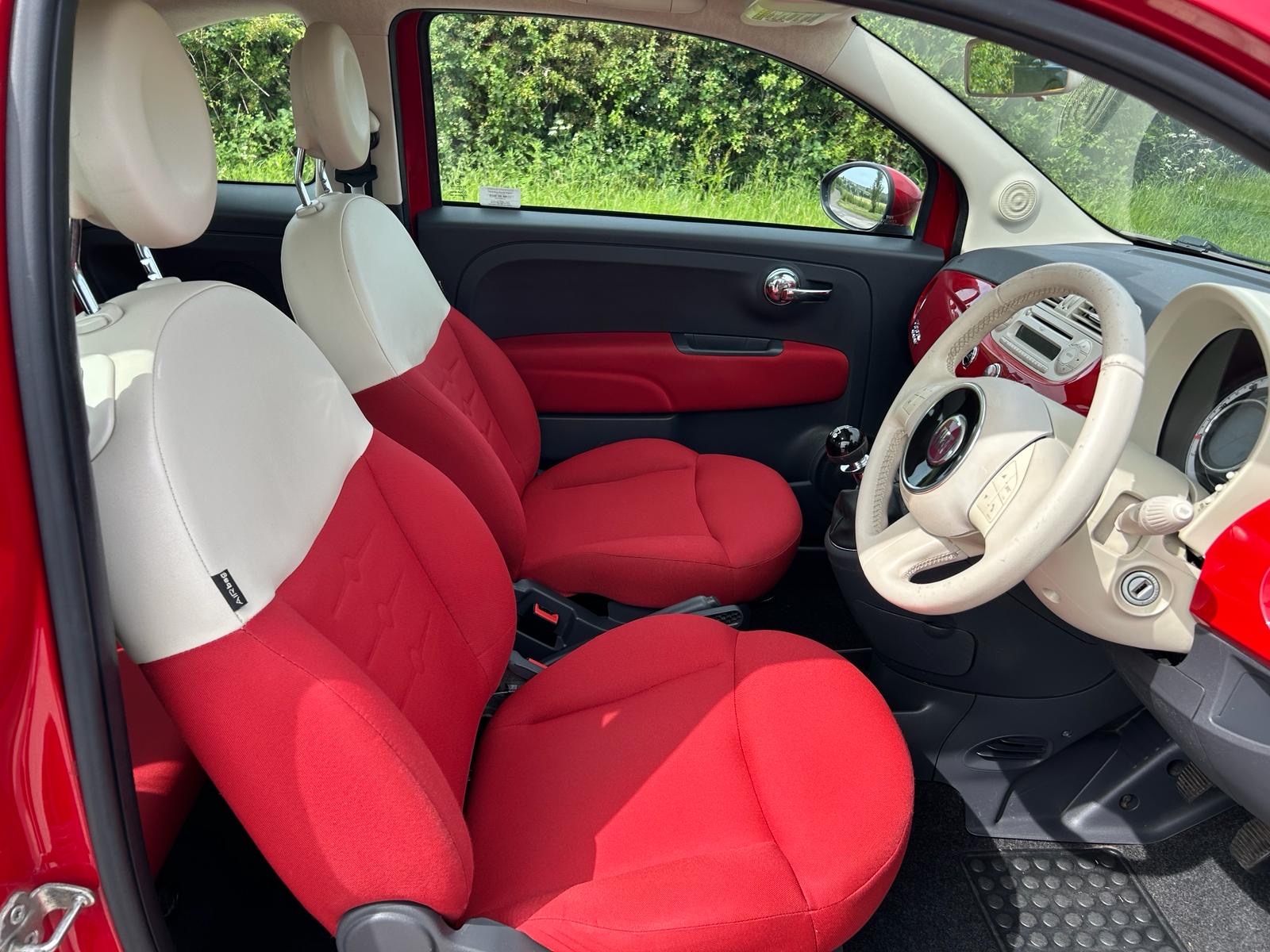 FIAT 500 LOUNGE, 1.2. 13-63 PLATE - Image 6